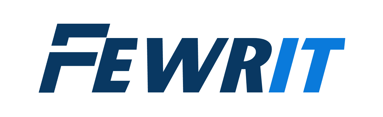 fewrit logo